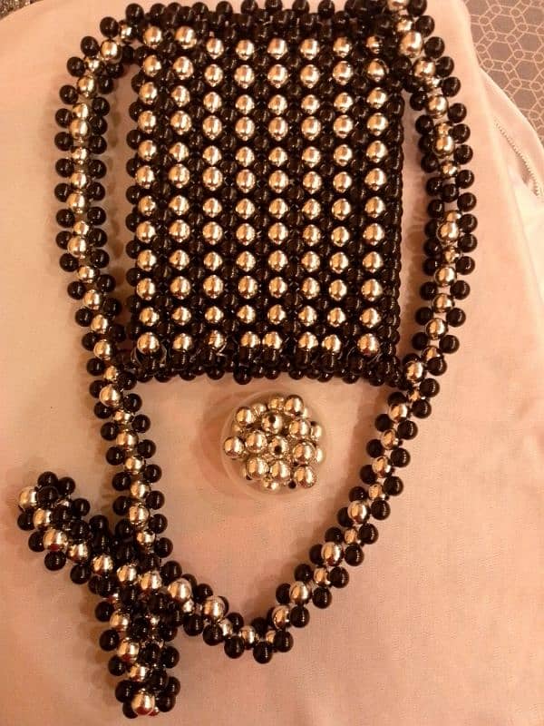 beaded pearls bag 15