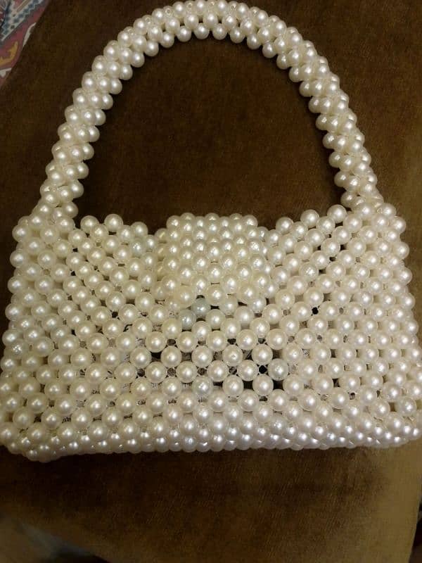 beaded pearls bag 16