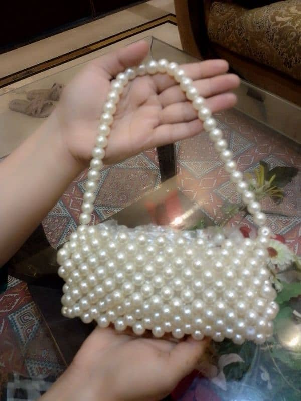 beaded pearls bag 18