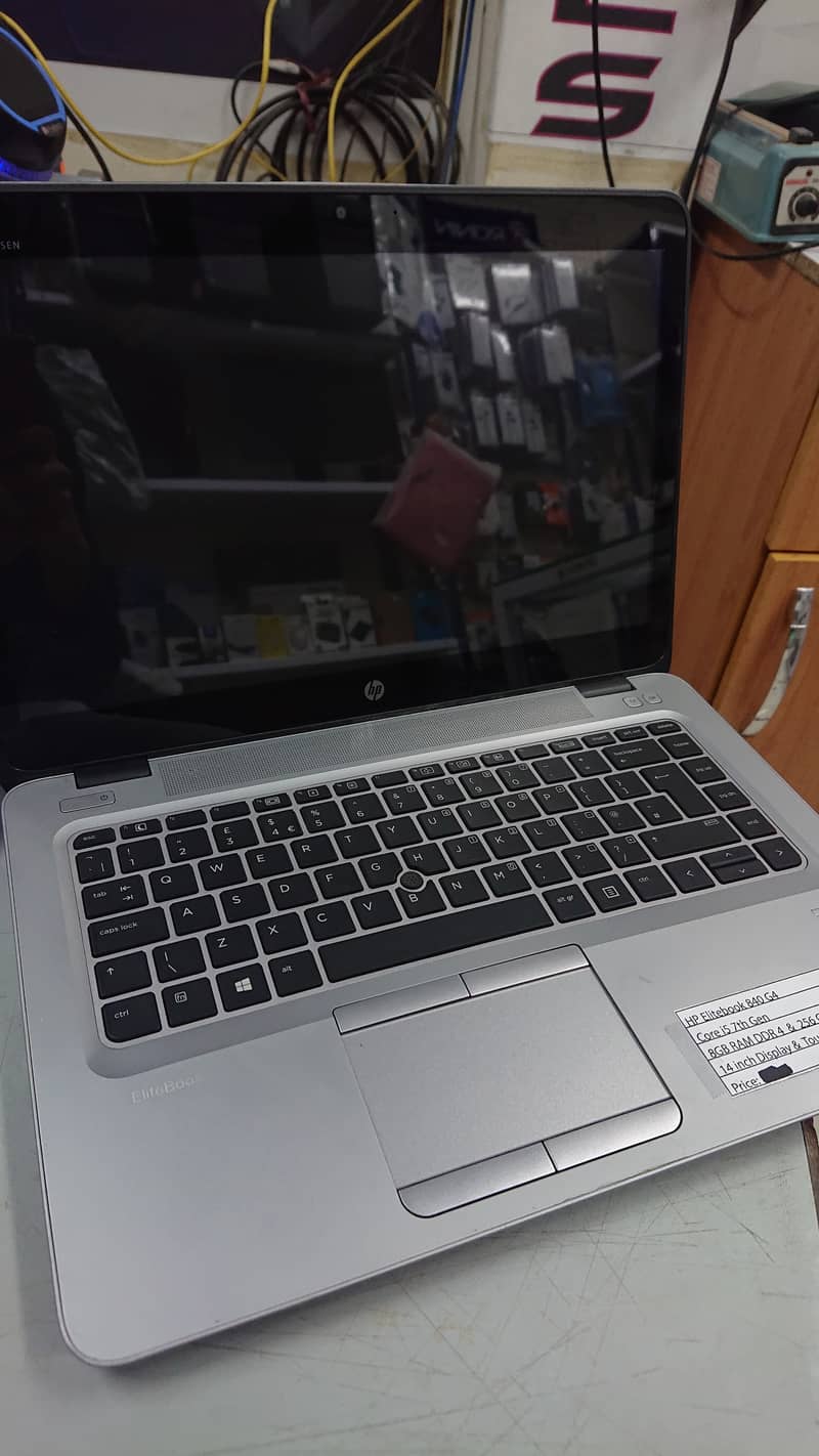 HP EliteBook 840 G4 - 7th Gen Core i5 7200u. Touchscreen 1