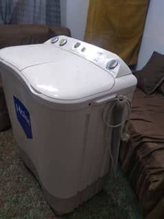 Haier washing machine Semiautomatic twin tub capacity 8 kg