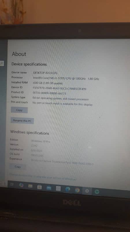 Dell laptop for sale 2