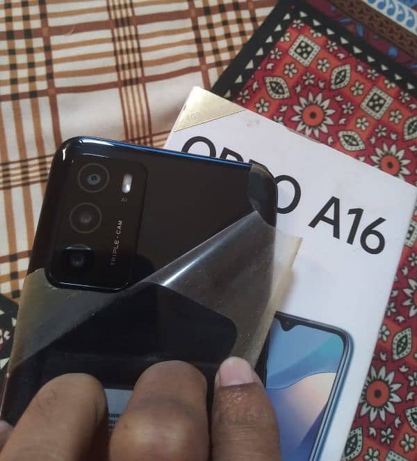 Oppo A16 for sale with box charger condition like new 0