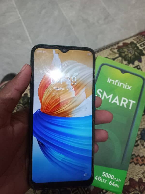 infinix smart 5 for sale 3gb ram 64gb rom. . . . 0