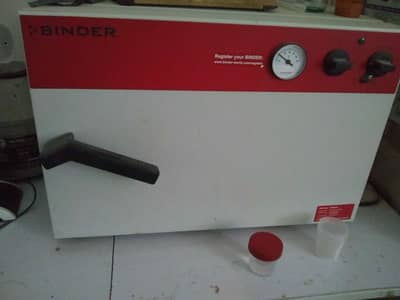 Binder incubator