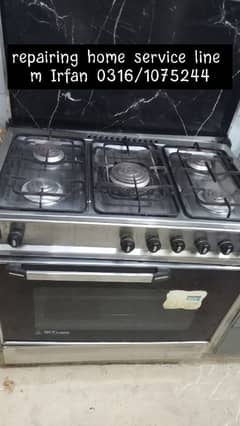 stove cooking range repair home service available