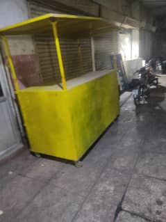 Food Counter with Hood 3x7 Feet