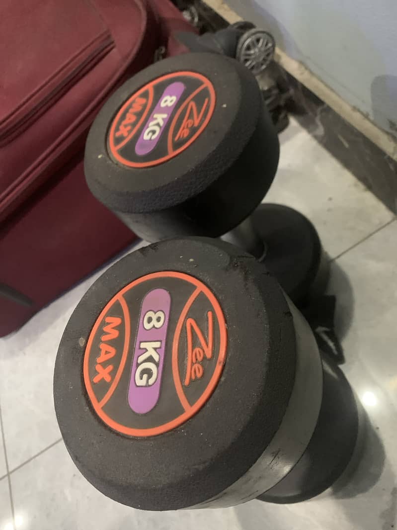 Dumbbell 8KG Pair Urgent for sale 3