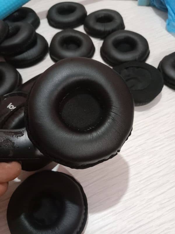 10 pairs headphone replacement cushion foam for Logi Plantronic Jabra 5