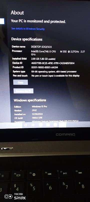 hp core i3 wifi cam all ok compaq ram 2 gb hard 500 dhok kala khan rwp 7