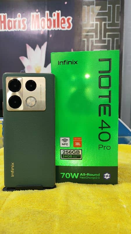 Infinix note 40pro 12gb 256gb 0