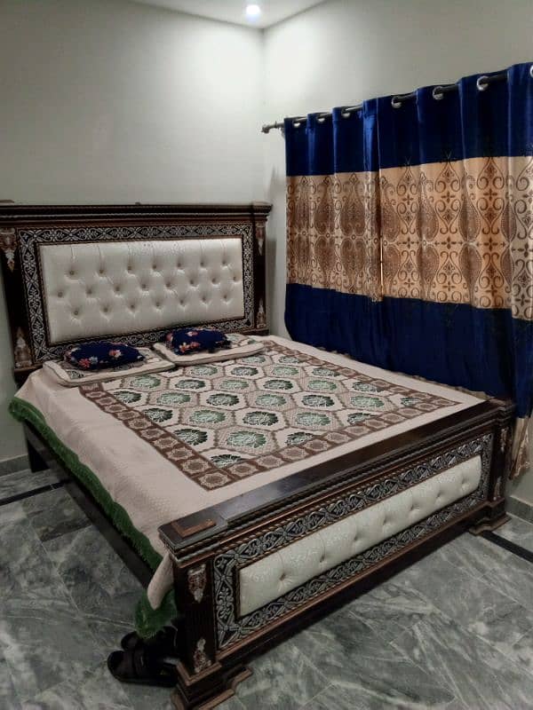 king size bed/ wooden bed/ bed set/ double set bed/ bed for sale 1