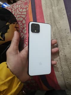 Google pixel 4 white colour 4/64 sim working condition10/10