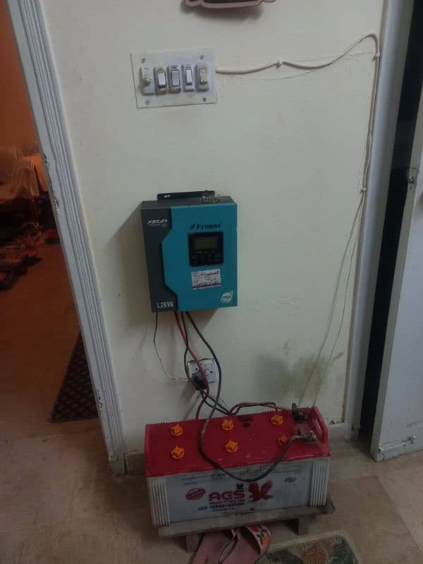 Fronus 1.2 KVA UPS + Solar Inverter 1