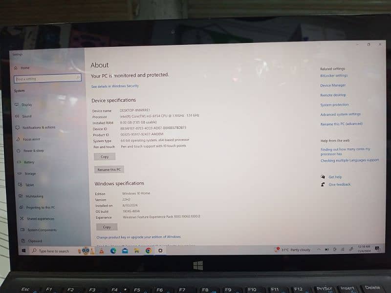 DELL LAPTOP TOUCH SCREEN 2