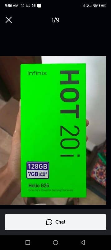 Infinix Hot 20 i (7 GB Ram+128 Gb Mem) 1