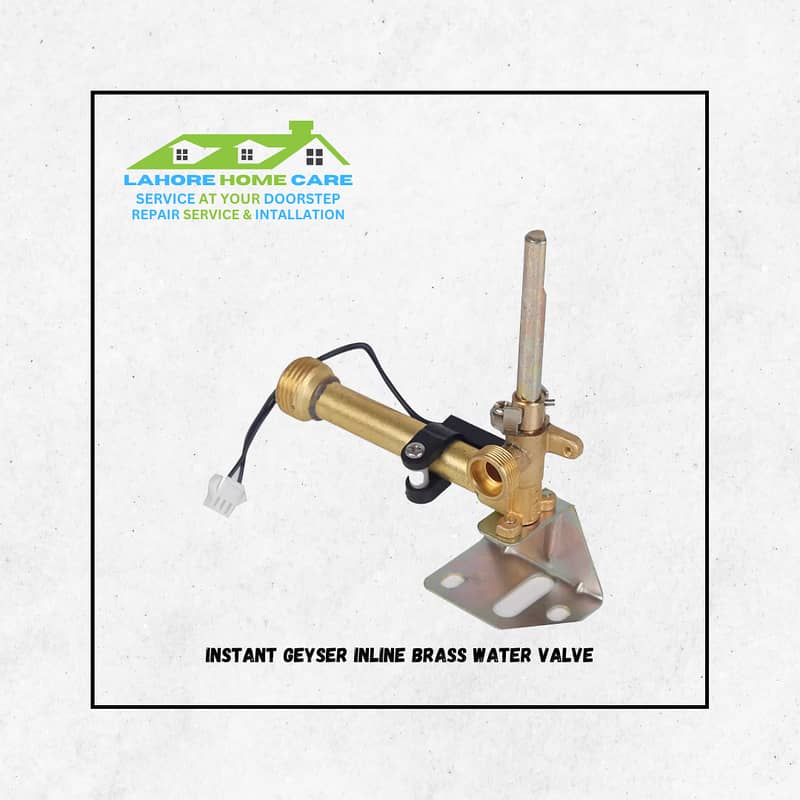 Instant Geyser Inline Brass Water Valve (Geyser parts) 3