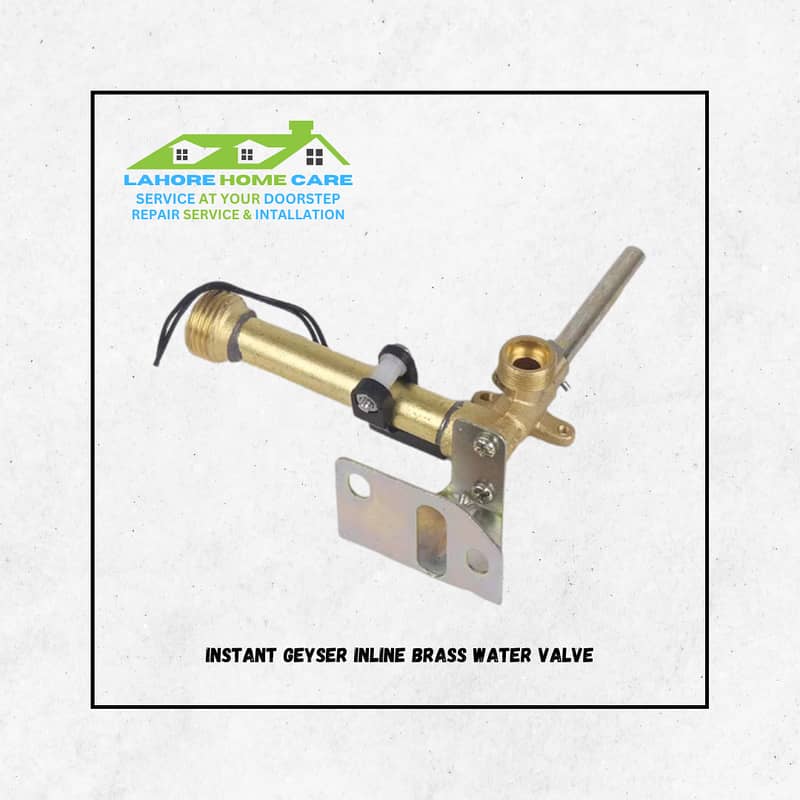 Instant Geyser Inline Brass Water Valve (Geyser parts) 4