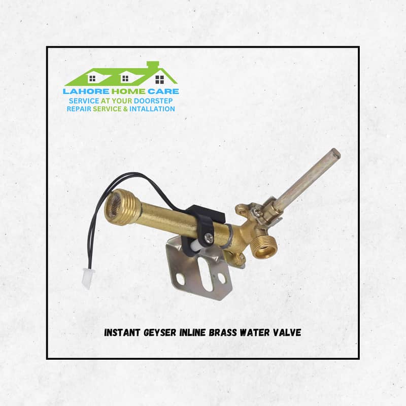 Instant Geyser Inline Brass Water Valve (Geyser parts) 5