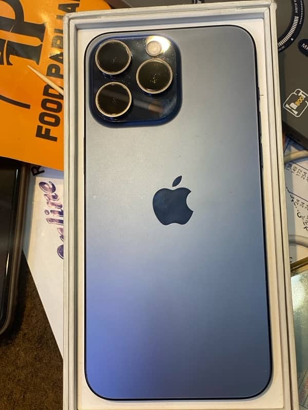 iphone 15 pro max JV 256gb blue titanium 0