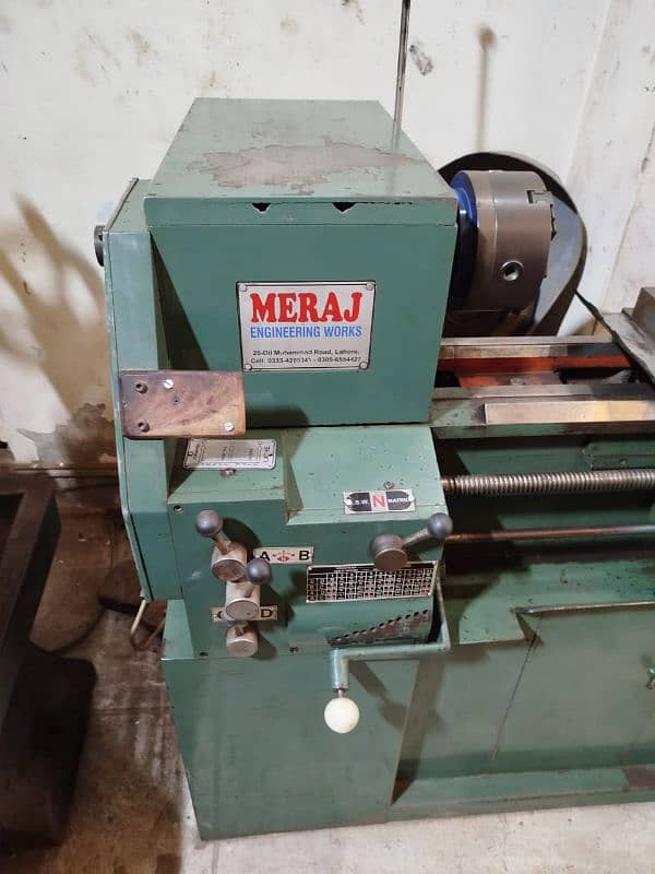 Leath machine solid iron 10