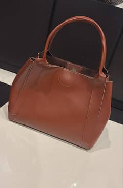 Leather handbag