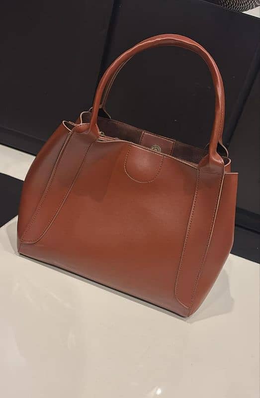 Leather handbag 0