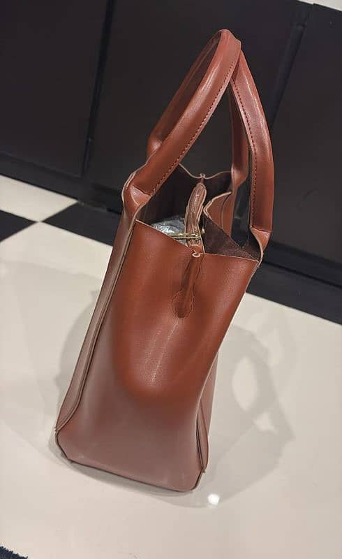 Leather handbag 1