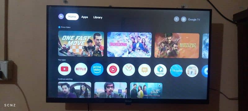 haier smart google led tv 0