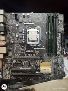 6th 7th Gen motherboard Asus q170m-c