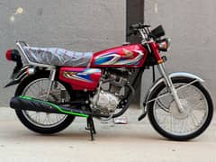 Honda 125 2022 Model Islamabad Golden Number