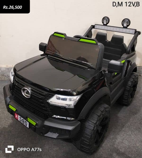 Kids Car & Jeep Electric 0337 0337 555 Electric Baby Jeep Car Imported 8