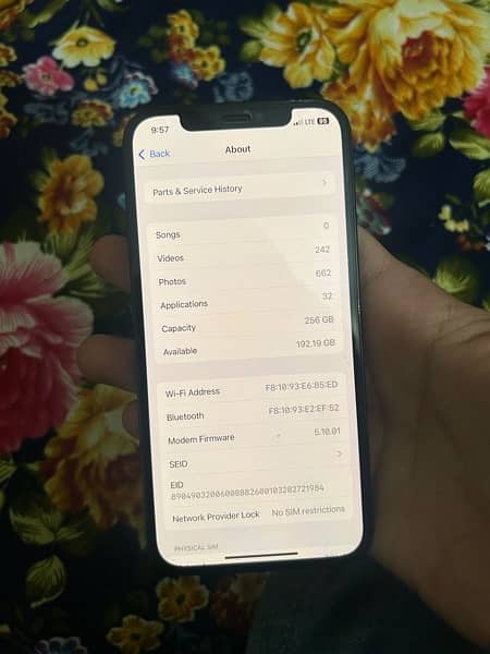 iphone 12pro 256gb Fectoryunlock 5