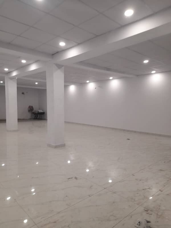 9 MARLA BRAND NEW GROUND FLOOR HALL FOR RENT NEAR WAPDA TOWN. ALL FACILITIES AVAILABLE. ORIGINAL PICS. 0