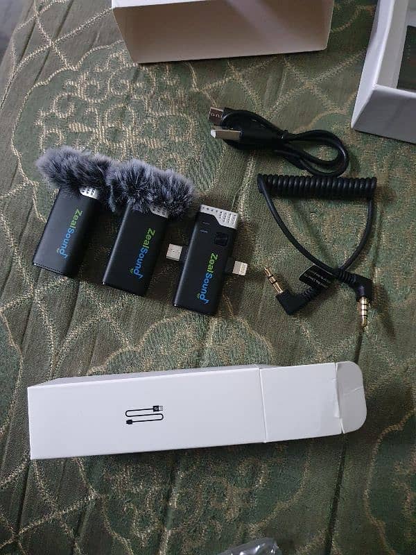 Zealsound Microphone For Vlogs Interviews 9