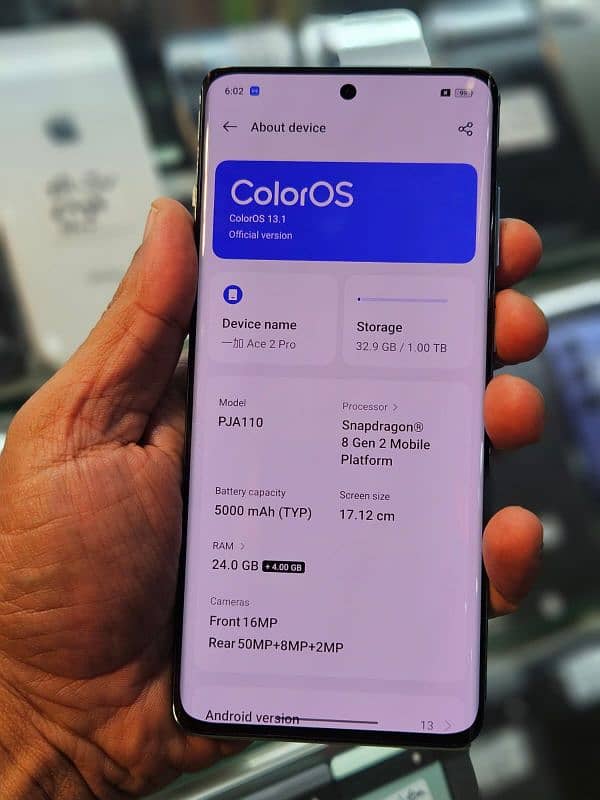 One plus ace 2 pro 24gb ram 1 0