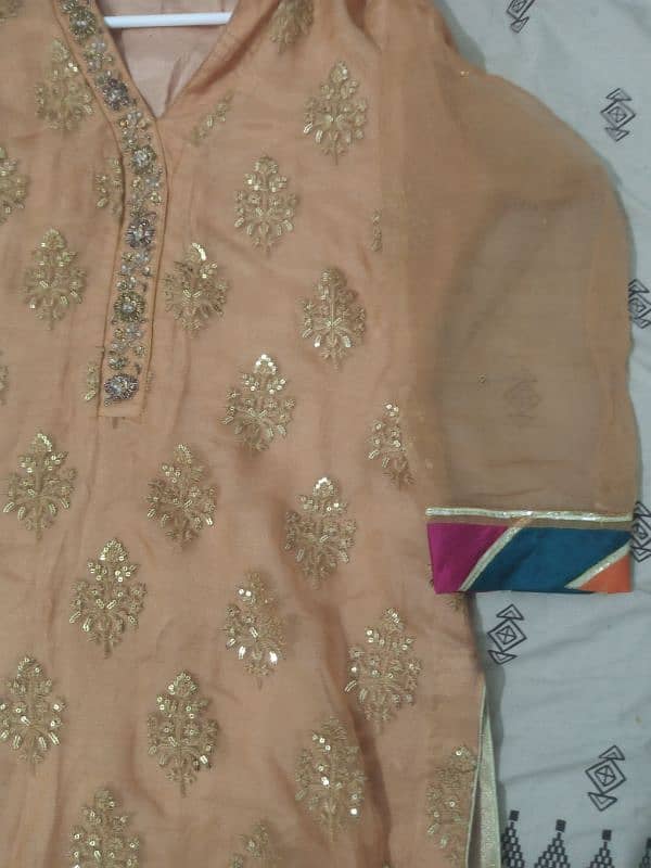 golden orange suit medium size 3