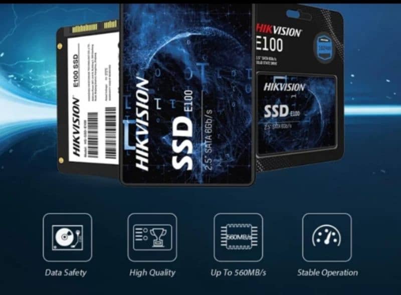 Ssd Hard drive 512G E100 Model 7