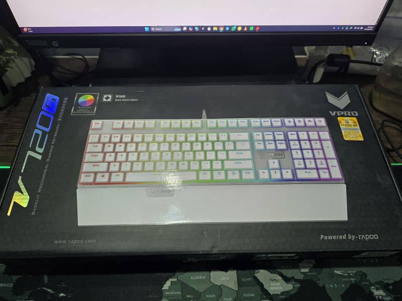 Rapoo V720s RGB Gaming Mechanical Backlit Keyboard 1