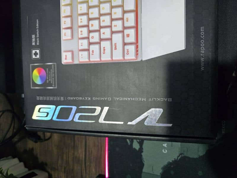 Rapoo V720s RGB Gaming Mechanical Backlit Keyboard 8