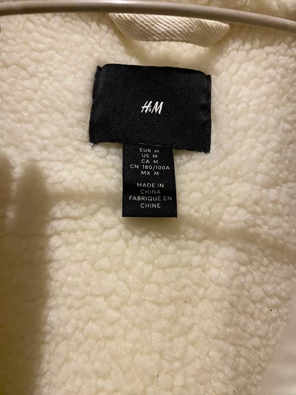 H&M branded denim jacket 3