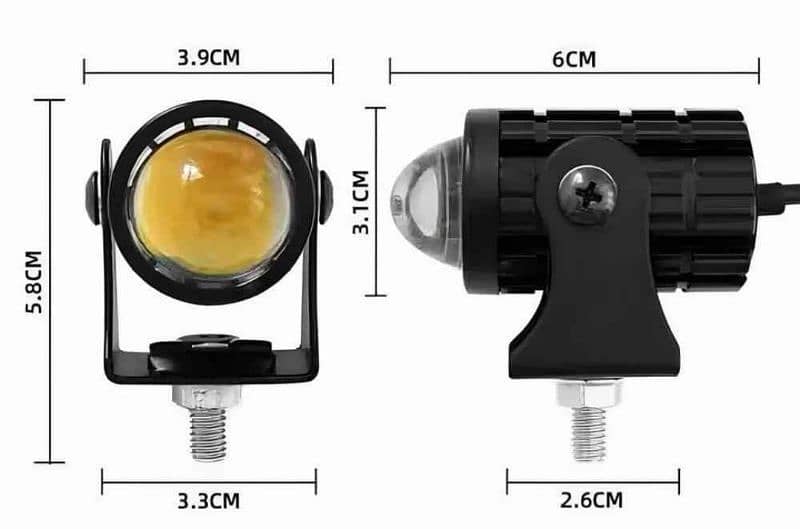 Dual Color High Quality Bike Fog Light 5