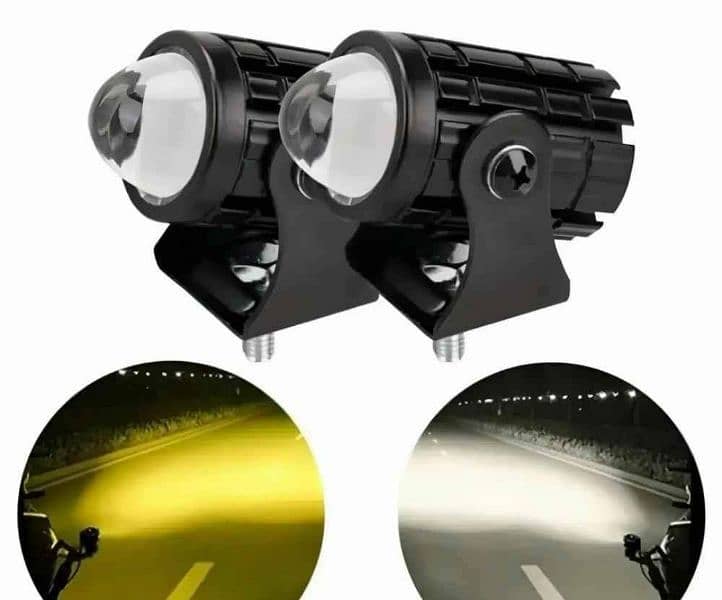 Dual Color High Quality Bike Fog Light 6