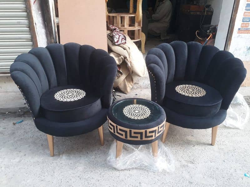 new sofa chair with cofy tabal molyfom 1