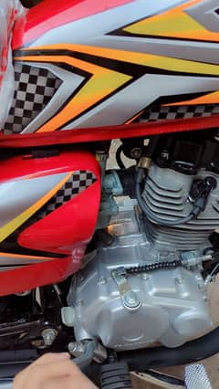 Honda 125 25 model brand new condition Open letter hai