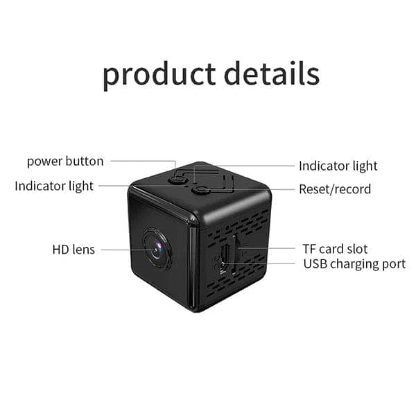 X9 1080p Hd 2mp Wifi Magnetic Mini Camera Ftycampro App 3