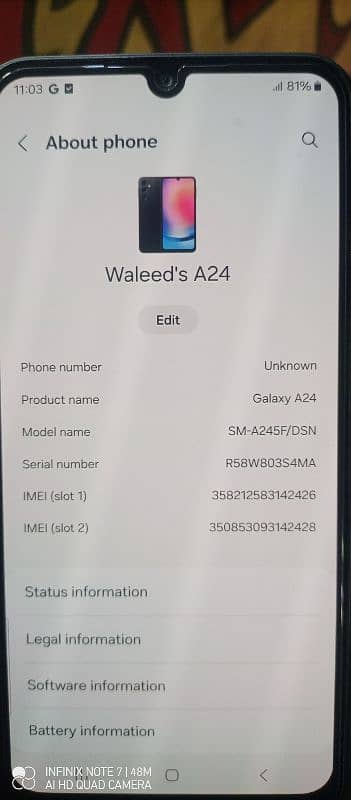 Samsung Galaxy A24 6/128 6