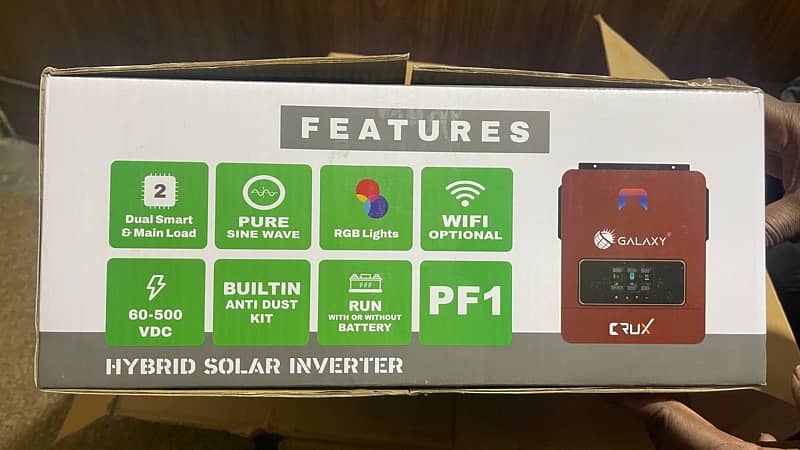 Galaxy PV5200 4.2kw Solar Hybrid inverter/Crux series 0