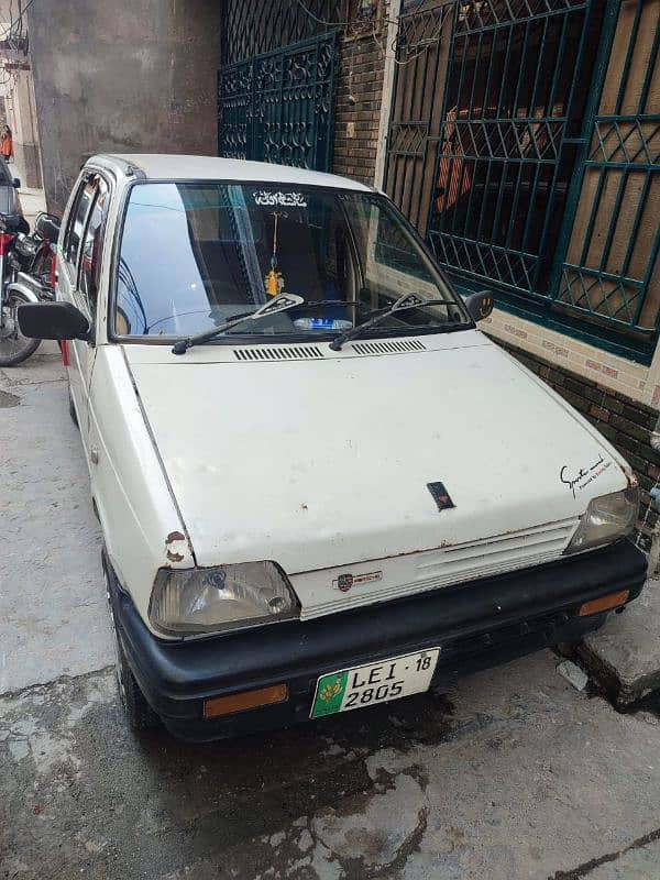 Suzuki Mehran VX 1989 6