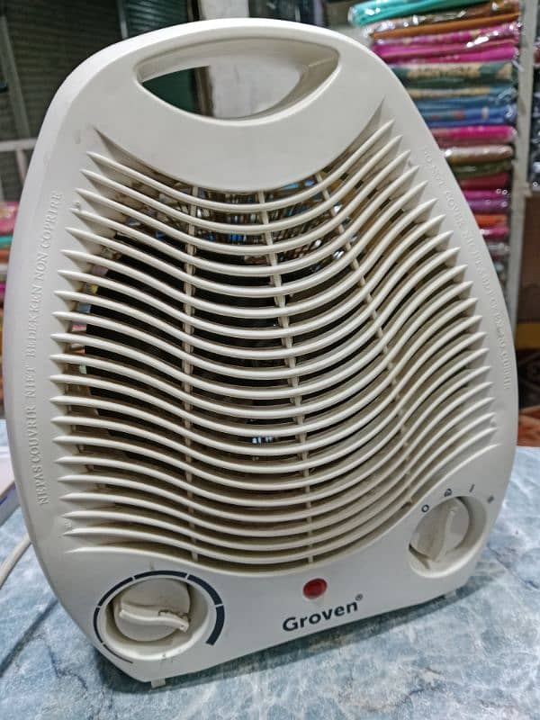 fan heater 10 by 10 condition 3